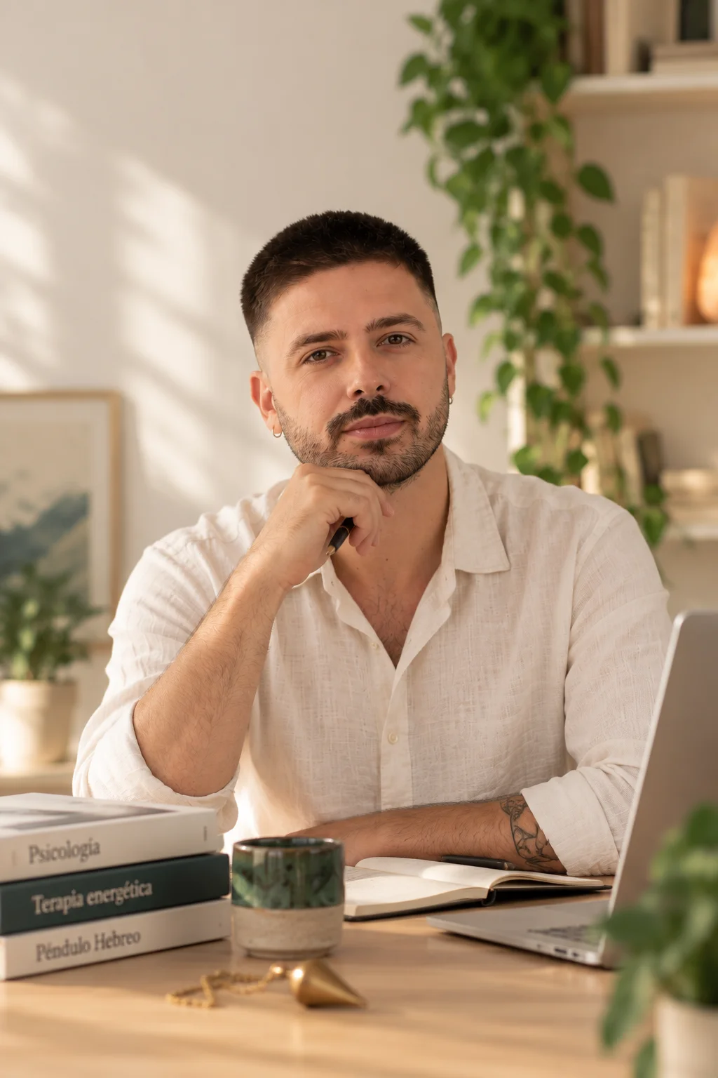 Ángel, especialista en limpieza energética y mal de ojo